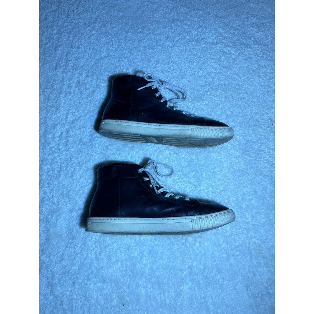 $150 Polo Ralph Lauren Dree Nappa‎ Leather High-Top Sneaker Size 6B